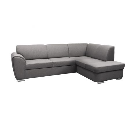 Sedací souprava rohová rozkládací Kenai - šedá