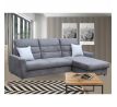 Sedací souprava rohová rozkládací Agata - šedá
