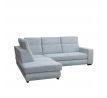 Sedací souprava rohová rozkládací Iris - světle šedá