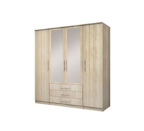 Skříň Šeba 4D 200cm - výběr barev