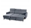 Sedací souprava rohová rozkládací Cascadia - šedá