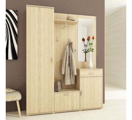 Předsíňová stěna (předsíň) Amalia - výběr barev