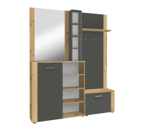 Předsíňová stěna (předsíň) Fandu - výběr barev