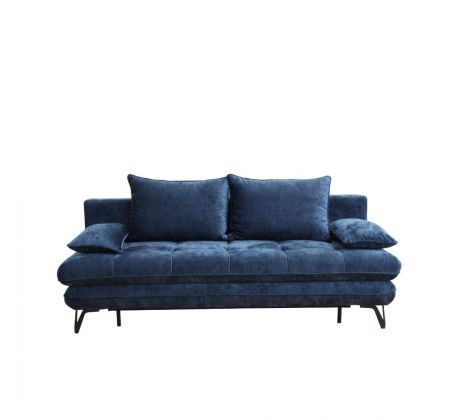 Pohovka rozkládací Achileas 205cm - modrá