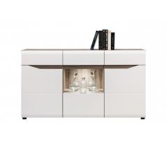 Obývací stěna Lionel - komoda prosklená