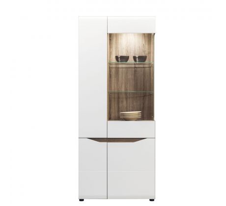 Obývací stěna Lionel - vitrína široká