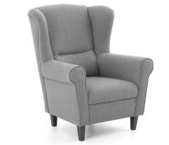 Křeslo Ušák Ava Jim - šedé