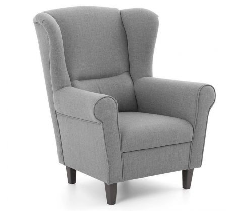 Křeslo Ušák Ava Jim - šedé