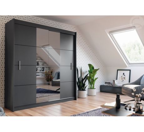 Skříň Porto, Fausta 203cm